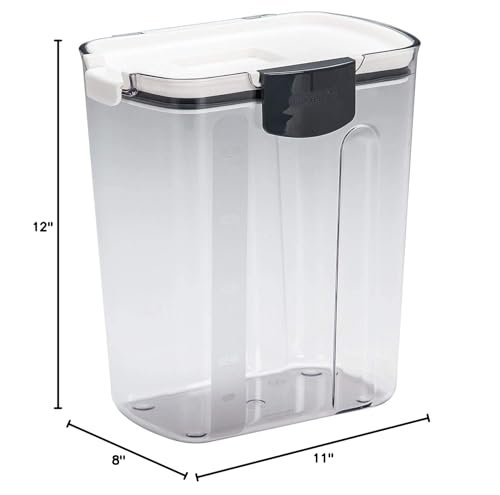 Progressive ProKeeper Baker's Airtight Kitchen Storage Canister Container Set for Flour, Sugar & More, Keeps Ingredients Fresh, with Accessories (Multicolor, 6- Piece) - Image 4