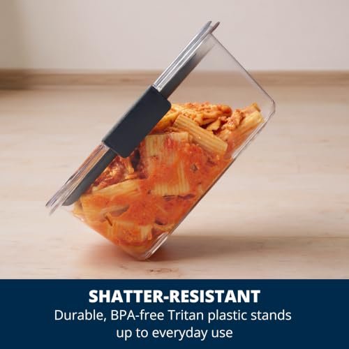 Rubbermaid Brilliance BPA Free 44-Piece Food Storage Containers Set Airtight Leak-Proof with Lids for Meal Prep Lunch and Leftovers - Image 4