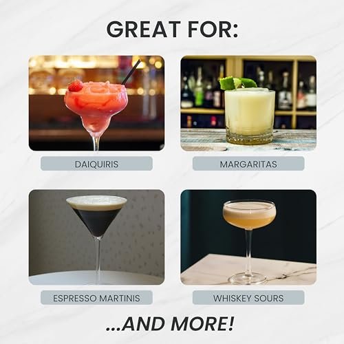 A Bar Above 4-Piece Cocktail Shaker Set for Professional & Home Bar â Premium Bar Kit Gifts Includes Strainer, Japanese Jigger & Boston Shaker Set - Image 2