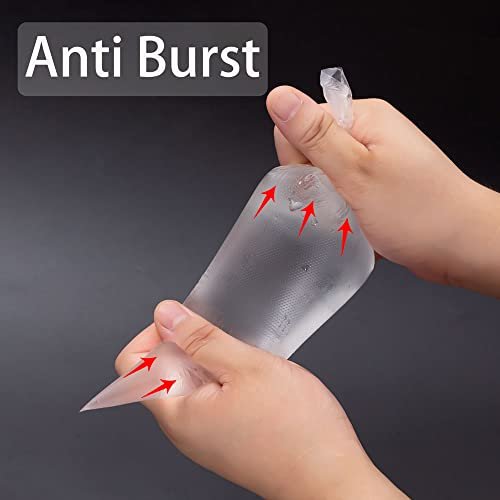 Piping Bags and Tips Set, 100Pcs 12 Inch Pastry Bags, Icing Bags Disposable - Image 4