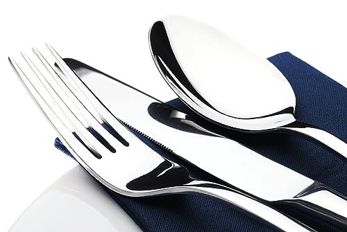 Silverware Set for 8, 40 Piece Stainless Steel Flatware Utensil Cutlery Set - Image 2