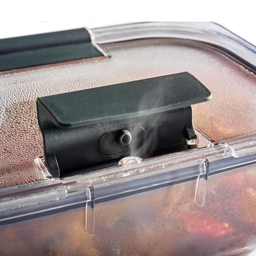 Rubbermaid Brilliance Tritan Plastic Food Storage Containers BPA Free Airtight Lids Ideal for Lunch Meal Prep & Leftovers Set of 5 (3.2 Cup) - Image 4