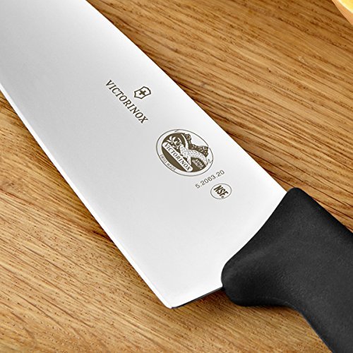 Victorinox Fibrox Pro 8 Inch Chef’s Knife, Dishwasher Safe, Black - Image 4